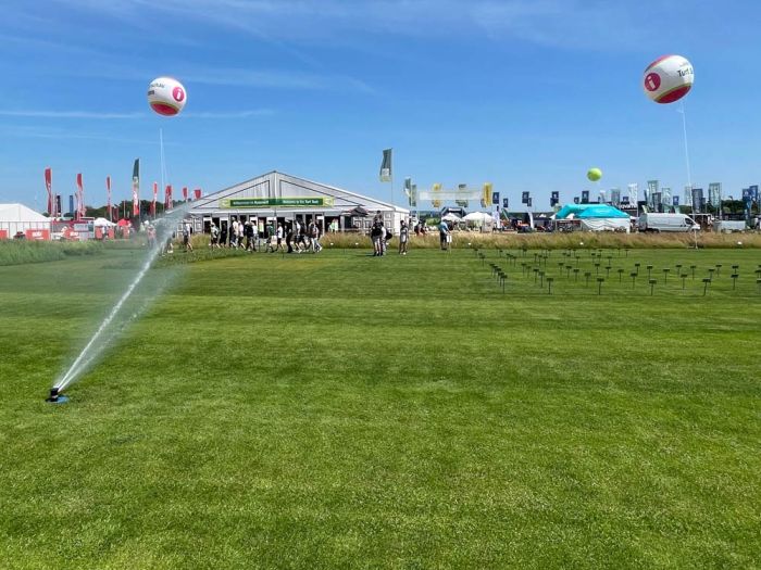 Die Sonderschau Rasen: informative, grüne Lunge der demopark