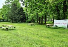 Parkrasen-Flächen dienen der Erholung