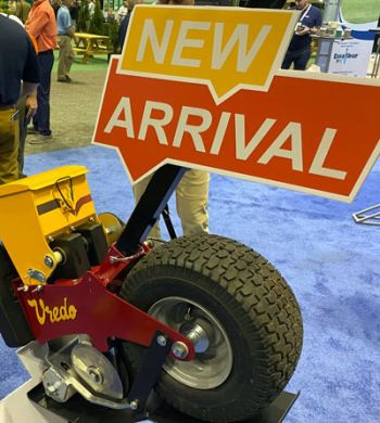 Klein aber fein, bietet Vredo eine neue handgeführte Einheit für die kleinräumige Nachsaat an.