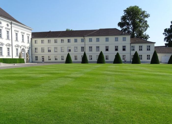 Rasen als Repräsentationsfläche