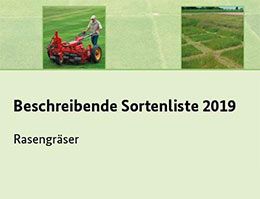 Beschreibende Sortenliste des Bundessortenamtes „Rasengräser 2019“ erschienen