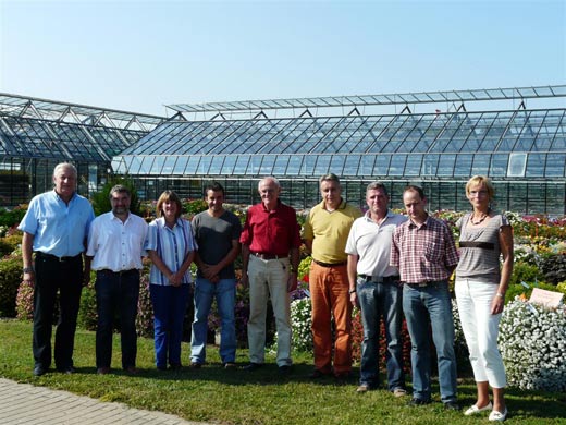 Mitglieder Heidelberger Rasentage e.V. an der LVG Heidelberg