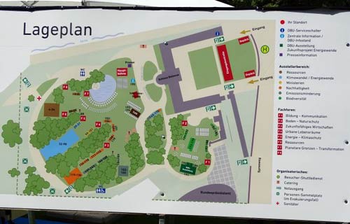 Sommerliches Ambiente im Schlosspark Bellevue