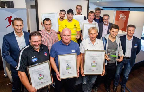 Auszeichnung der Sieger beim DFL-Award