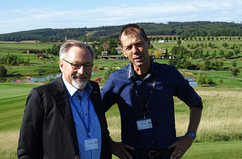 Herzlichen Glückwunsch vom DRG-Ehrenmitglied K. Müller-Beck zur Auszeichnung