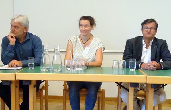 Teilnehmer der Podiumsdiskussion