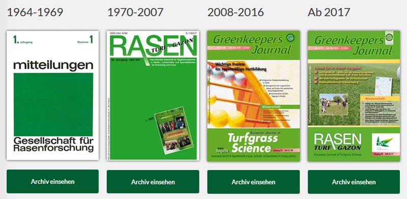 Zeitschriftenübersicht auf der DRG-Homepage