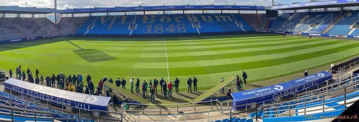 Der Auftakt zum 135. DRG-Rasenseminar erfolgte im VONOVIA-Ruhrstadion.