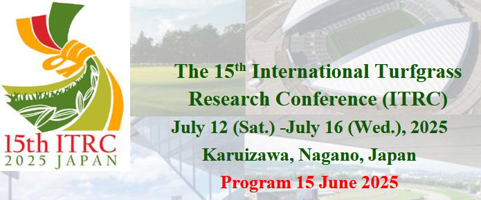 Titel: The 15th International Turfgrass Research Conference (ITRC)