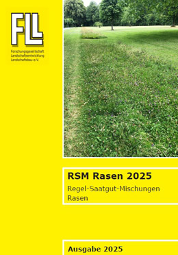 Titel Regel-Saatgut-Mischungen Rasen (RSM) 2025