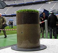 Modell des Bodenaufbaues