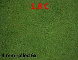 Schnitthöhe 4,0 mm, Algenbefall in % (1,8)