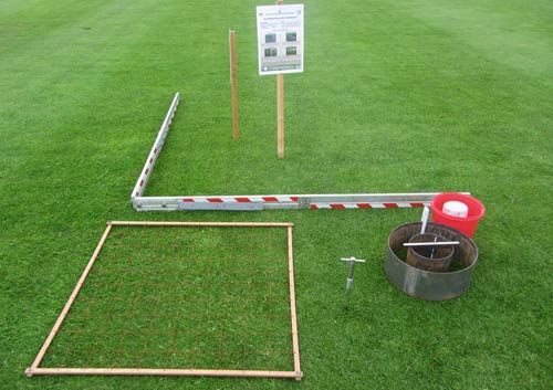 Hilfsmittel/Messgeräte zur Überprüfung der Qualitätsparameter