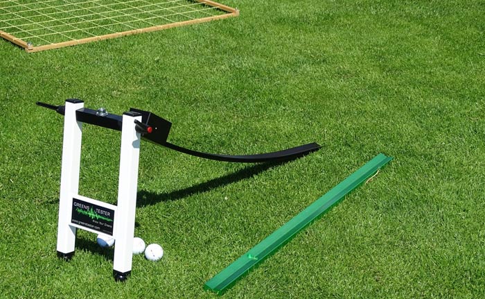 Qualitätsmessungen im Golfbereich.