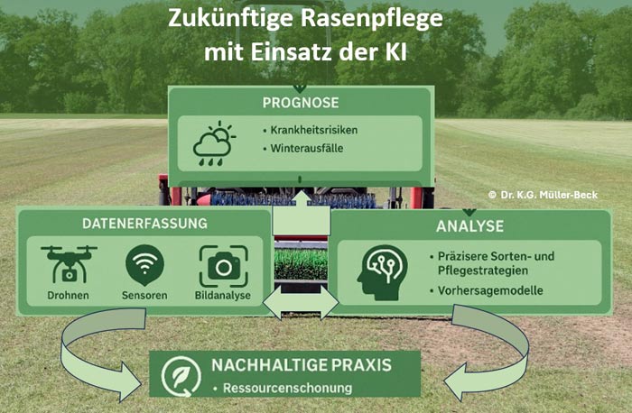 Analytische Auswertung digitaler Messwerte mit Hilfe der KI zur Entwicklung nachhaltiger Pflegestrategien und Prognosemodelle.